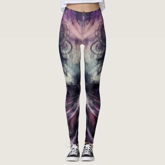 LEGGINGS PURPLE RÊVE CATCHER (Devant)