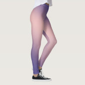 Leggings Purple rose clair de lune ombre effet (Droite)