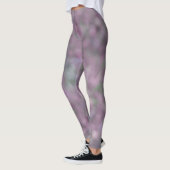 Leggings Purple rose unique Cool chic (Gauche)