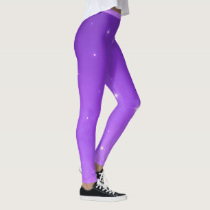LEGGINGS "PURPLE STARLITE" VÊTEMENTS DE SPORT