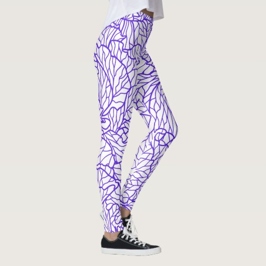 Leggings Purple's Lines Patton (Droite)