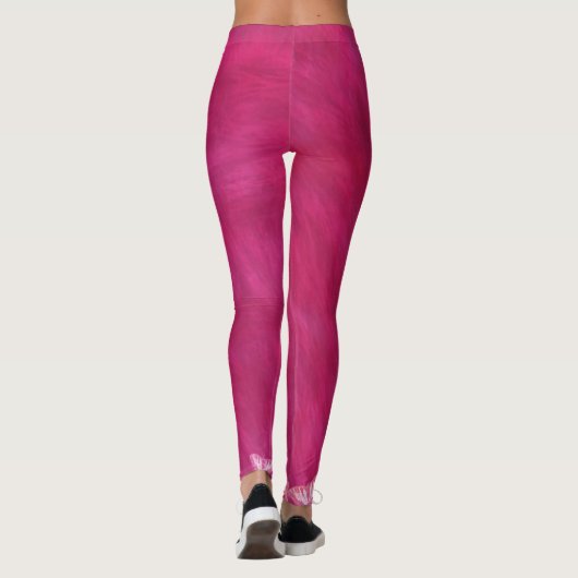 Leggings Push up Gym Mode rose foncé (Dos)