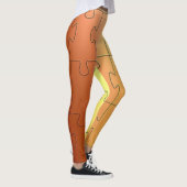 Leggings Puzzle de cuivre (Droite)