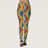Leggings Puzzle de sensibilisation à l'autisme par EelKat (Dos)