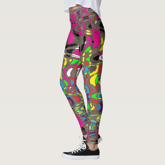 Leggings Puzzle De Stroke (Gauche)