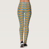 Leggings Pyramides Jambes de femmes (Dos)