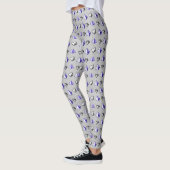 Leggings Pyramides Motif Géométrie Math Enseignant (Gauche)