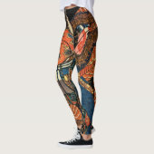 Leggings Python de combat japonais Samurai (Gauche)