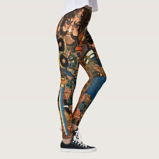 Leggings Python de combat japonais Samurai (Droite)