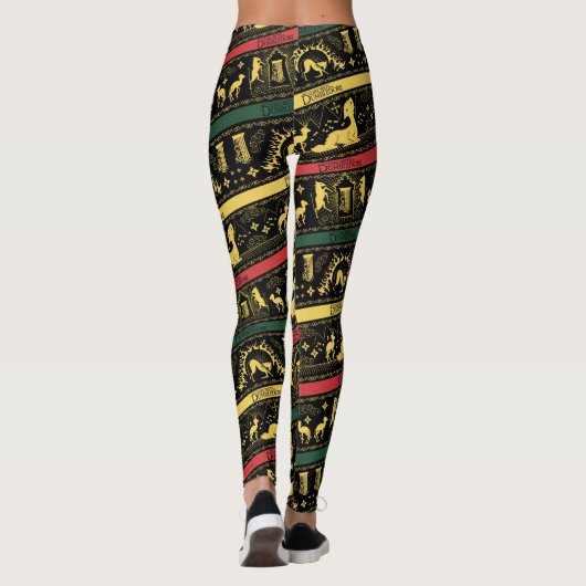 Leggings Qilin Layered Pattern (Dos)