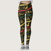 Leggings Qilin Layered Pattern (Devant)