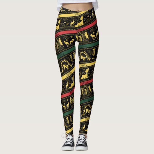 Leggings Qilin Layered Pattern (Devant)