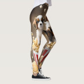Leggings Quads Cavalier Espagnol Chipies Dans Le Popcorn, (Droite)