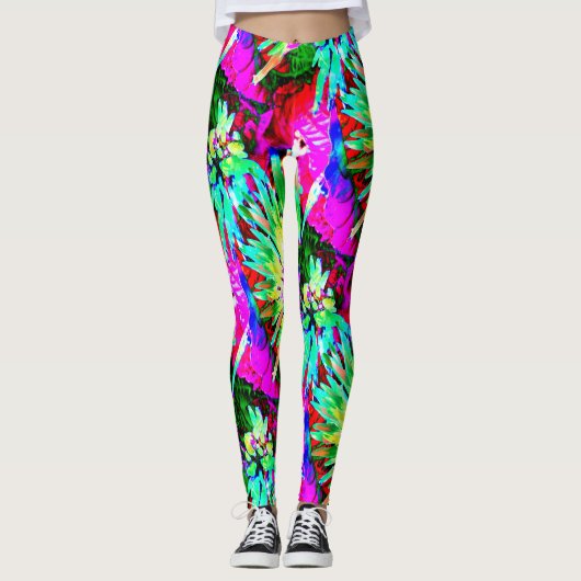 Leggings Quand à Hawaï... (Devant)