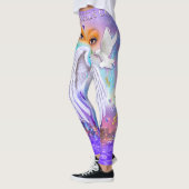 Leggings Quand guêtres de cri d'anges (Gauche)