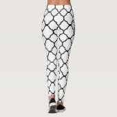 Leggings Quaterfoil blanc (Dos)