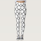 Leggings Quaterfoil blanc (Devant)