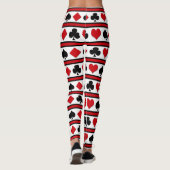 Leggings Quatre combinaisons de cartes (Dos)