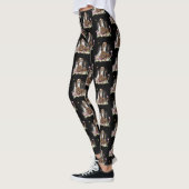 Leggings Quatre Espagnols Cavalier Roi Charles en Fleurs (Gauche)