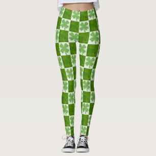 Leggings quatre pattes de trèfle à feuilles