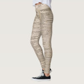 Leggings Quatre-vingt-quinze thèmes (Gauche)