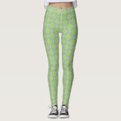 Leggings Quatrefoil vert (Devant)
