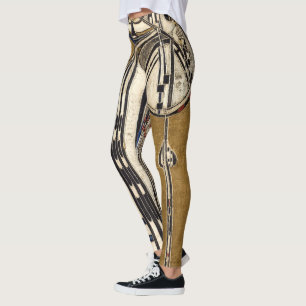Leggings Queen of Spades par Margaret Macdonald Mackintosh