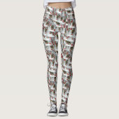 Leggings "Queen's Gambit : Scattered Pairs of Pocket Queens (Devant)