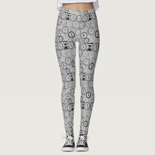Leggings Quelle heure est-il? wx4 L Gray BG