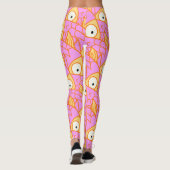 Leggings Quelque chose de louche ! mignon poisson rose arts (Dos)
