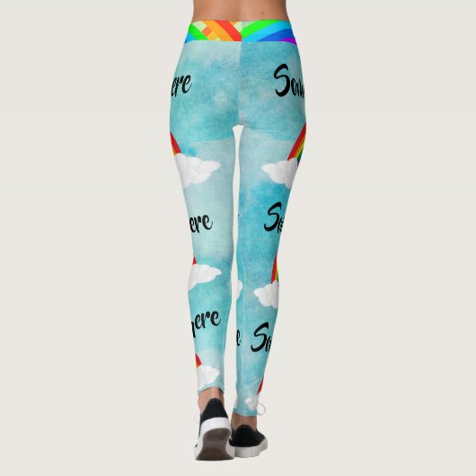 Leggings Quelque part les jambes des femmes (Dos)