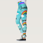 Leggings Quelque part les jambes des femmes (Gauche)