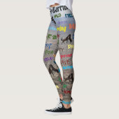 Leggings Qu'est-ce qu'un cheval sauvage (Gauche)