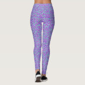 Leggings Queue de sirène tendance motif écailles de poisson (Dos)