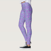 Leggings Queue de sirène tendance motif écailles de poisson (Gauche)