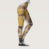 Leggings Quilt collage en patchwork : impression mixte. (Droite)