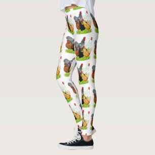 Leggings Quintette de poulets liés au sexe