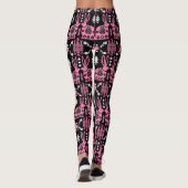 Leggings Rabbit Nordic Scandinavian Folk Art (Dos)