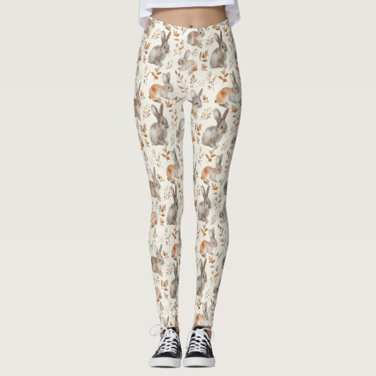 Leggings Rabbits d'Easter (Devant)