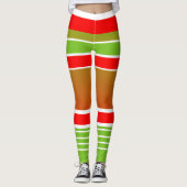 Leggings Raccourcis et bas (Devant)