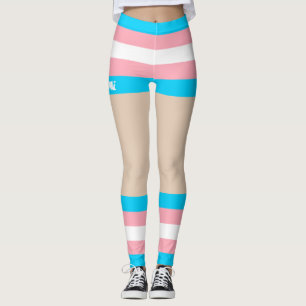 Leggings Raccourcis et pattes de la Trans Pride