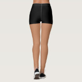 Leggings Raccourcis noirs (Dos)