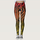 Leggings Racines d'incendie (Devant)