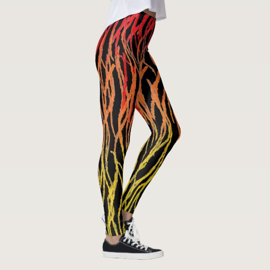 Leggings Racines d'incendie (Droite)