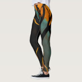 Leggings Racines dorées et Arbre du crépuscule (Gauche)
