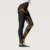 Leggings Racines dorées et Arbre du crépuscule (Droite)