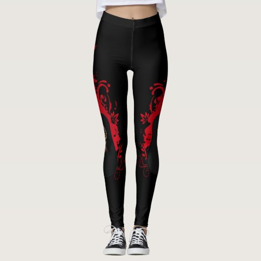Leggings Rad Guitare (Devant)