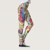 Leggings Radiance de marbre tropical (Droite)