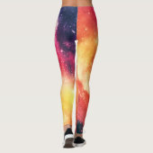 Leggings Radiant Cosmic Nebula (Dos)