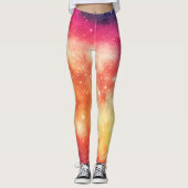 Leggings Radiant Cosmic Nebula (Devant)